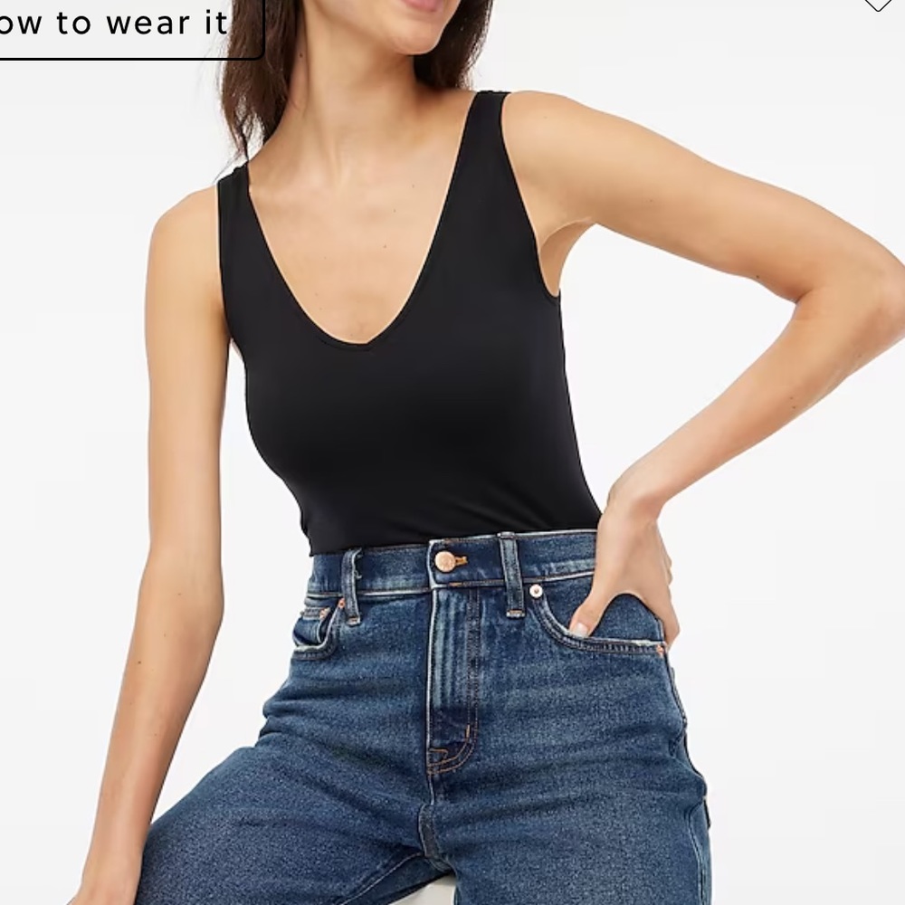 J.Crew Factory Reversible layering tank top